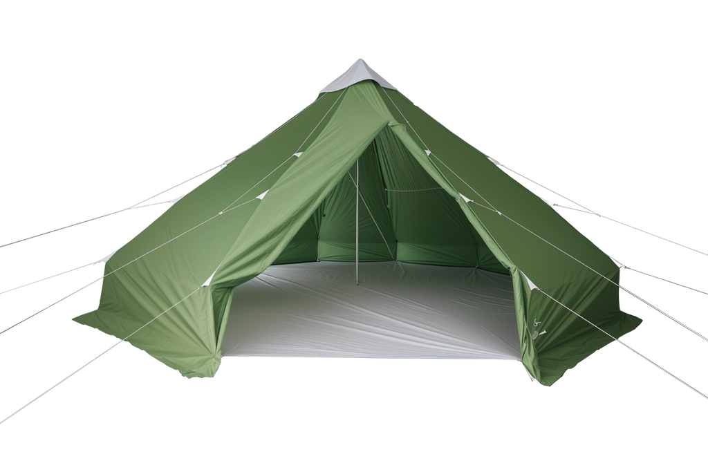 Monument Teepee Pyramid Camping Tent – Large Canopy Shelter with Mesh Ventilation (PRE-ORDER 06/26)