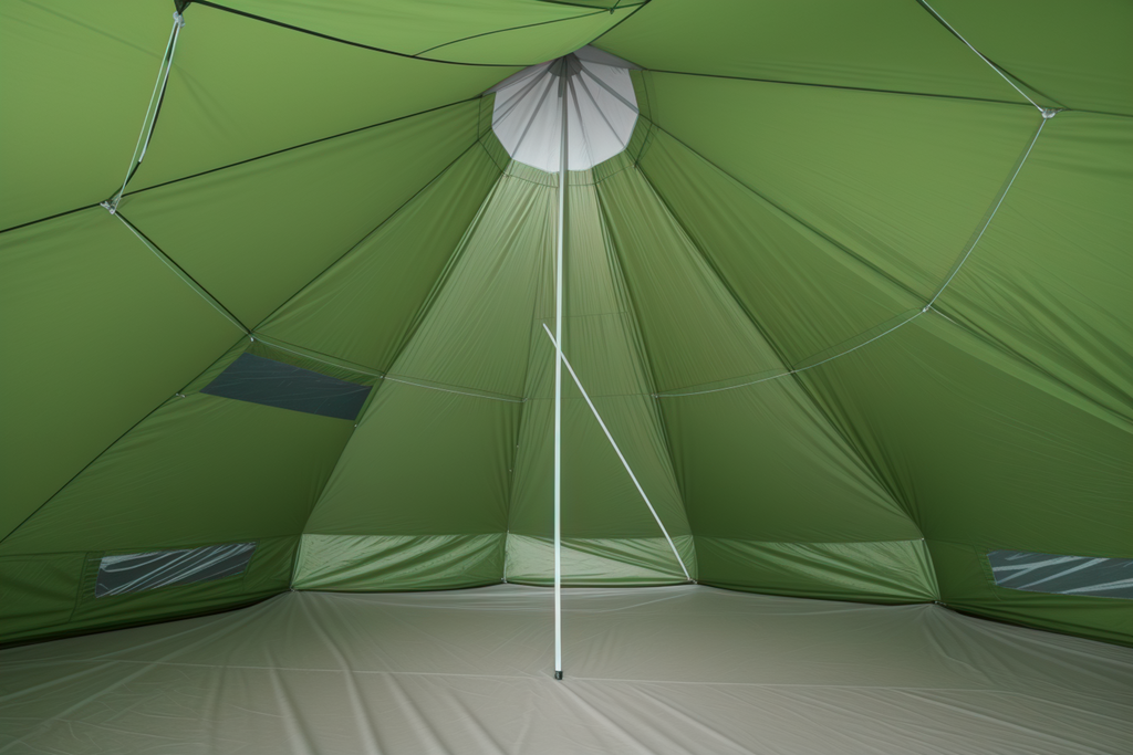 Monument Teepee Pyramid Camping Tent – Large Canopy Shelter with Mesh Ventilation (PRE-ORDER 06/26)