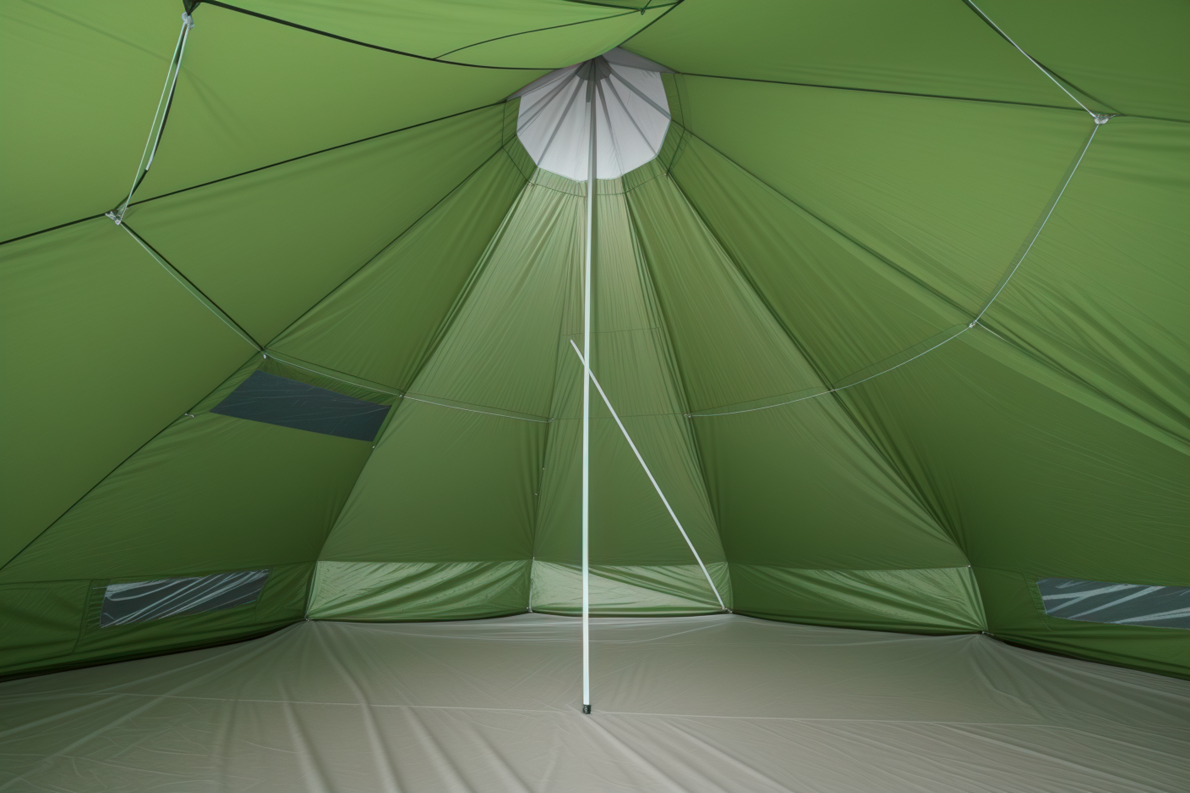 Monument Teepee Pyramid Camping Tent – Large Canopy Shelter with Mesh Ventilation (PRE-ORDER 06/26)