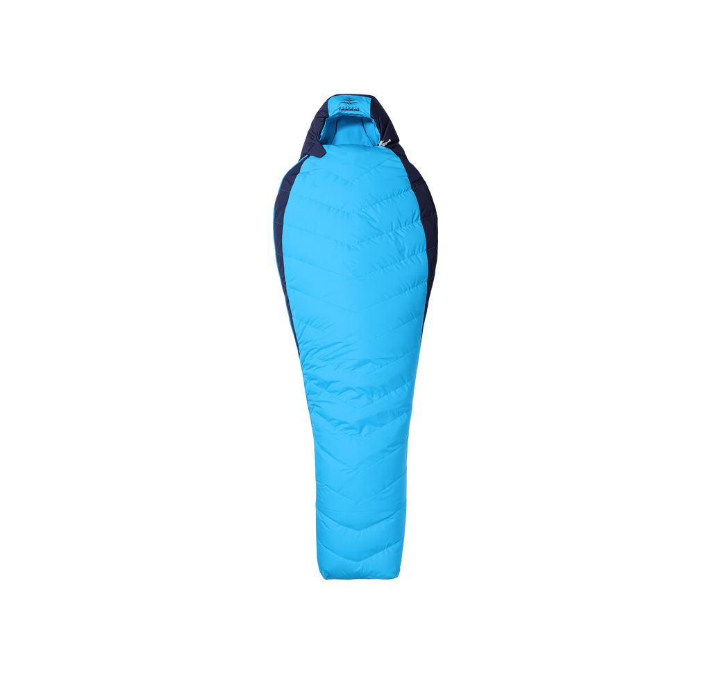 Alaska 5°F 3.06 lb Ultralight Duck Down Mummy Sleeping Bag for Backpacking, Hiking & Cold Weather Camping