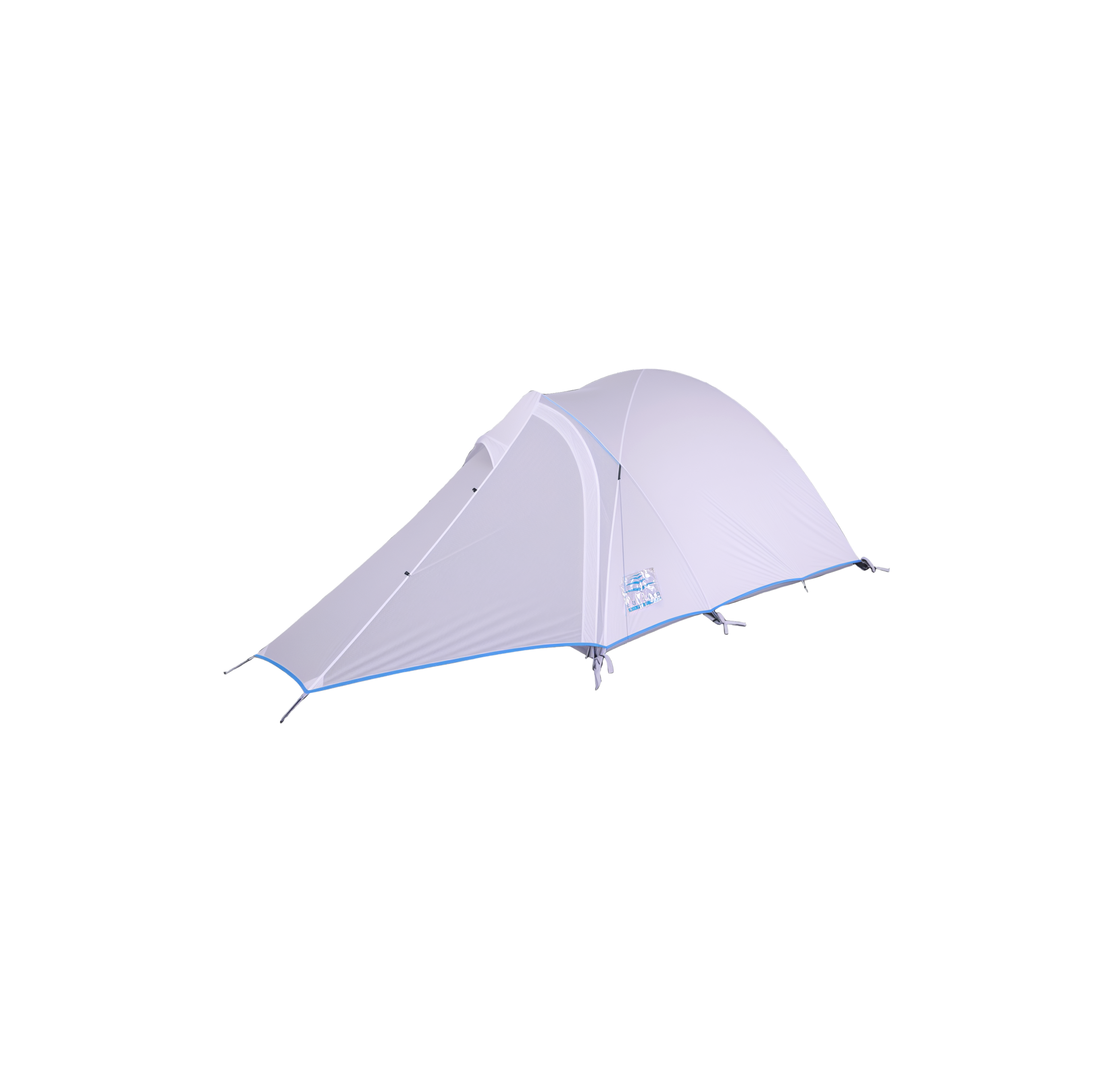 Denali 2 Person Ultralight Tunnel Backpacking Tent – Aluminum Pole Trekking Tent – Eusebio Sporting USA