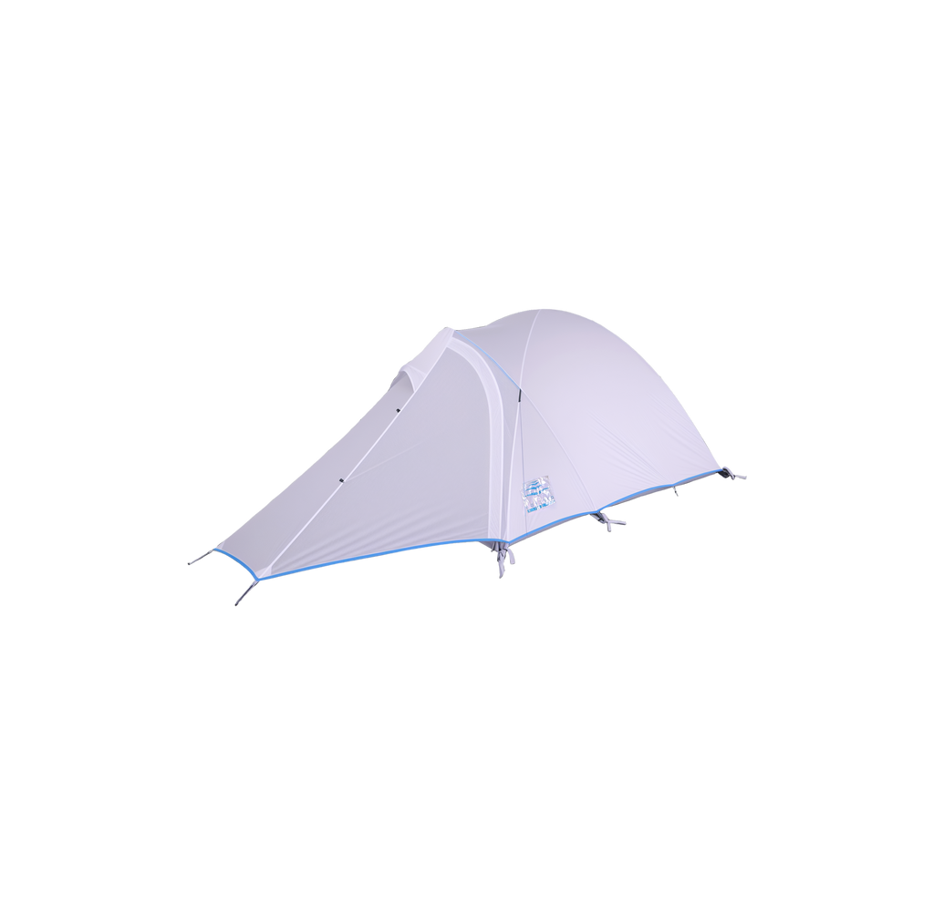 Denali 2 Person Ultralight Tunnel Backpacking Tent – Aluminum Pole Trekking Tent