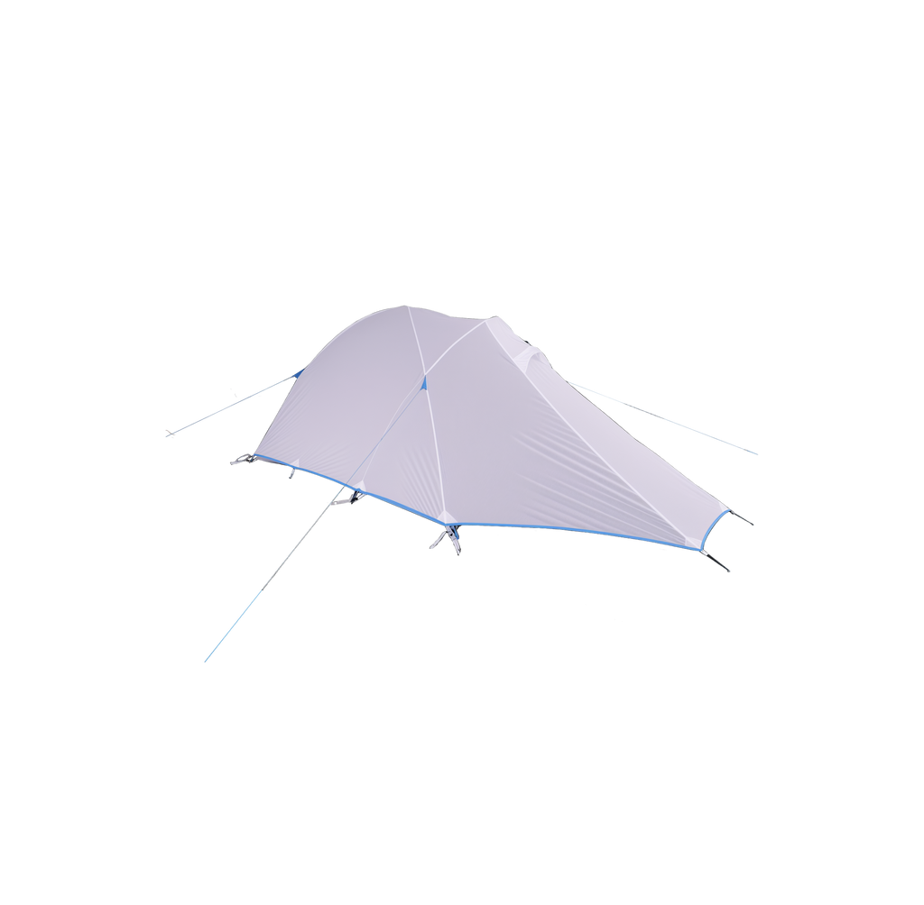 Denali 2 Person Ultralight Tunnel Backpacking Tent – Aluminum Pole Trekking Tent