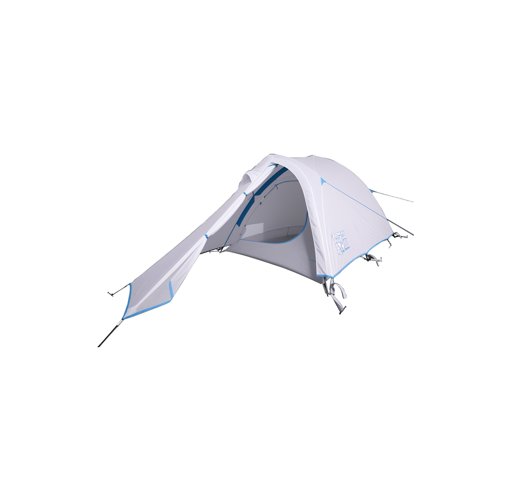 Denali 2 Person Ultralight Tunnel Backpacking Tent – Aluminum Pole Trekking Tent