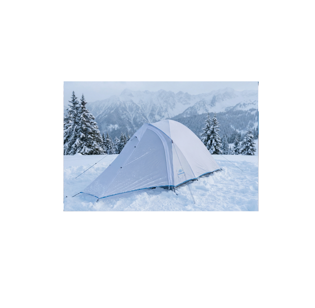 Denali 2 Person Ultralight Tunnel Backpacking Tent – Aluminum Pole Trekking Tent
