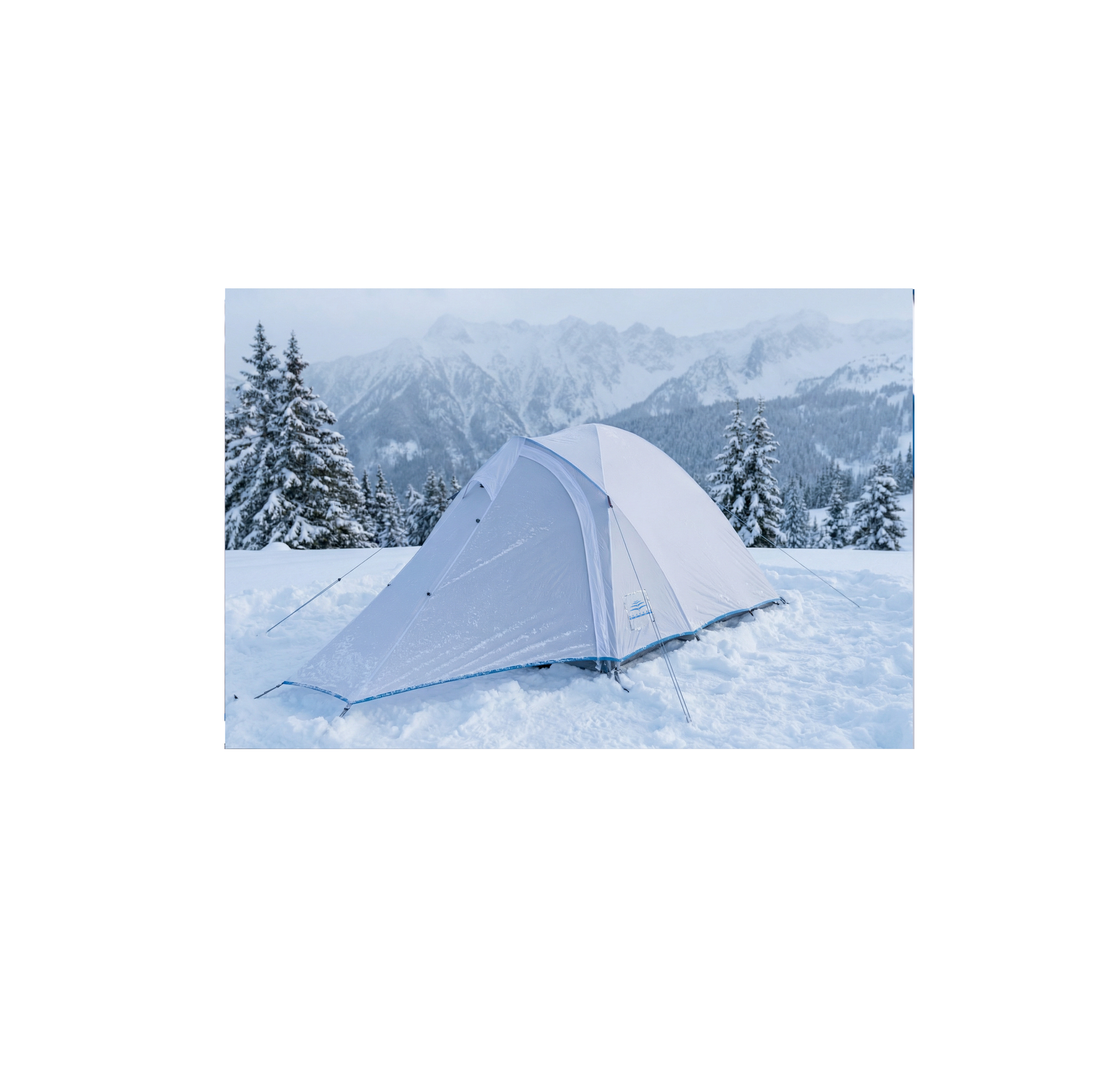 Denali 2 Person Ultralight Tunnel Backpacking Tent – Aluminum Pole Trekking Tent