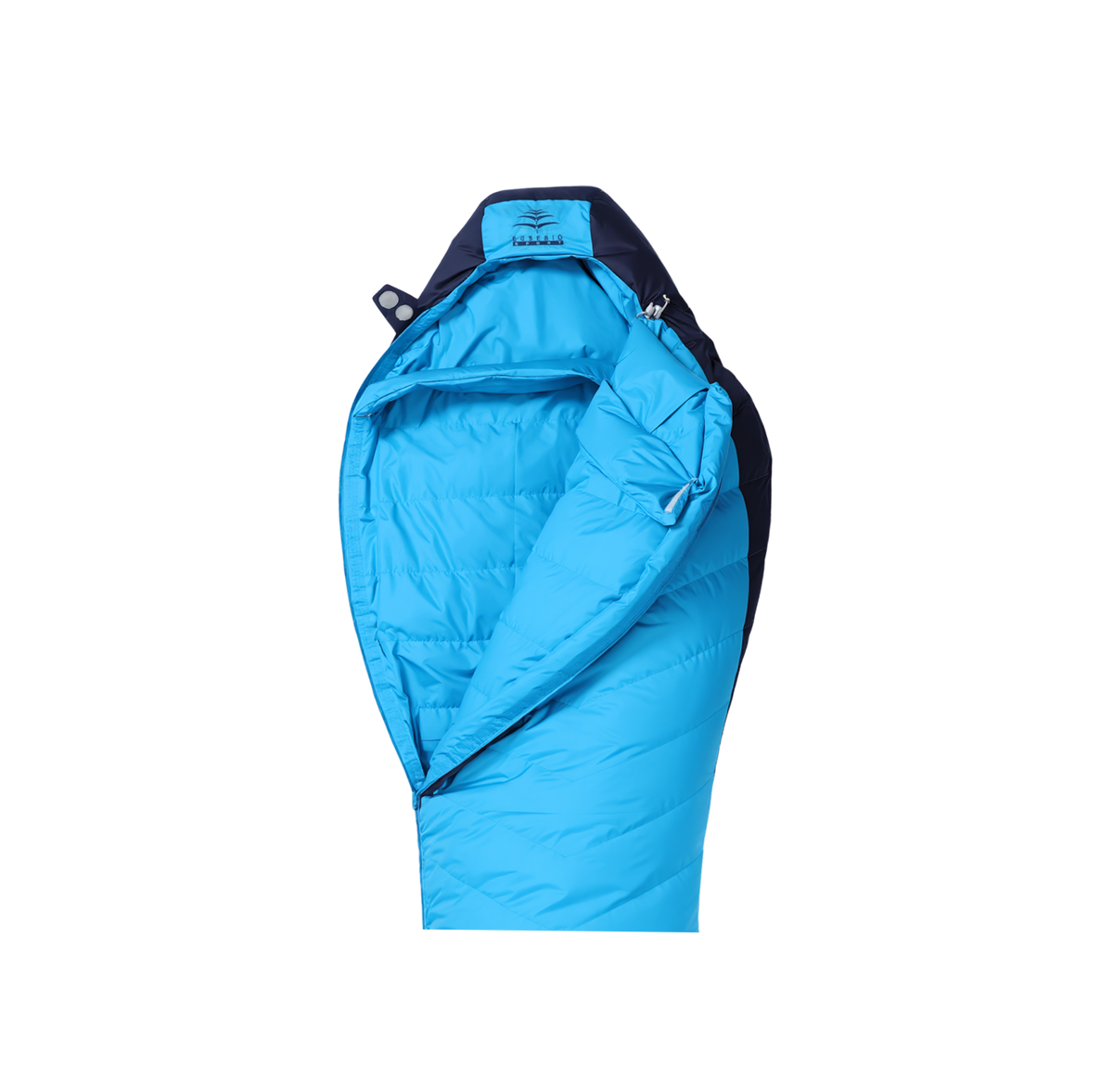 Alaska 5°F 3.06 lb Ultralight Duck Down Mummy Sleeping Bag for Backpacking, Hiking & Cold Weather Camping