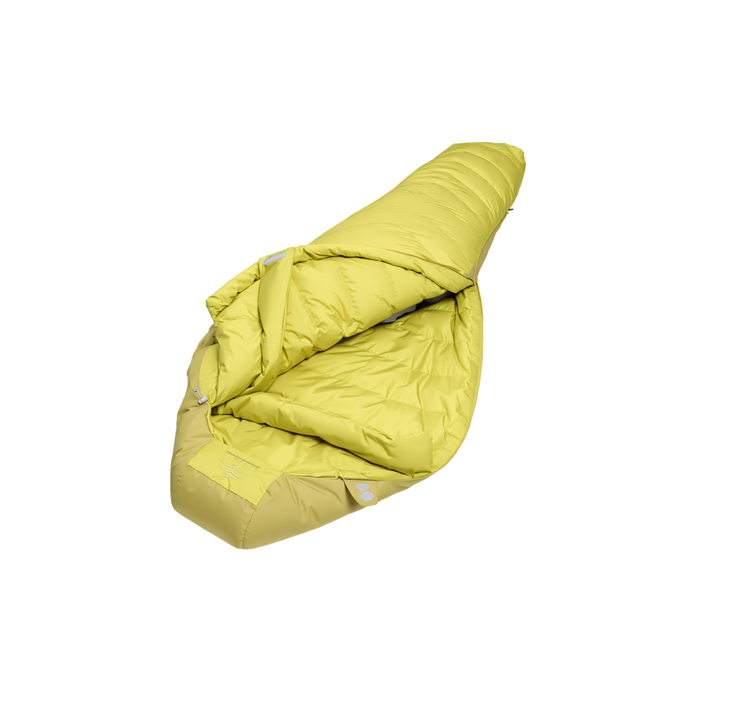 Alaska 0°F 3.51 lb Ultralight Duck Down Mummy Sleeping Bag for Winter Camping, Backpacking & Hiking