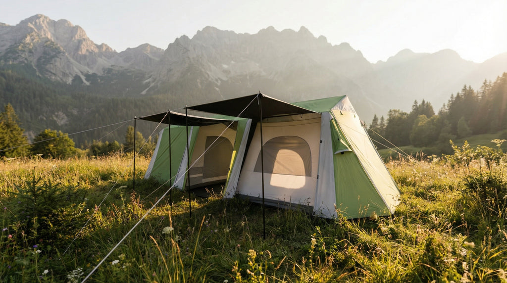 Yellowstone 8 Person Tent – Two Room Family Camping Tent with Canopy Entrance (PRE-ORDER 06/2026)