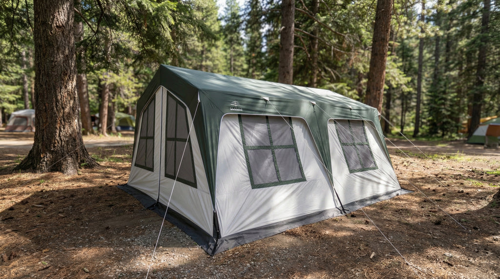Redwood 6 Person Tent – Spacious Family Camping Tent with Large Windows (PRE-ORDER 06/2026)