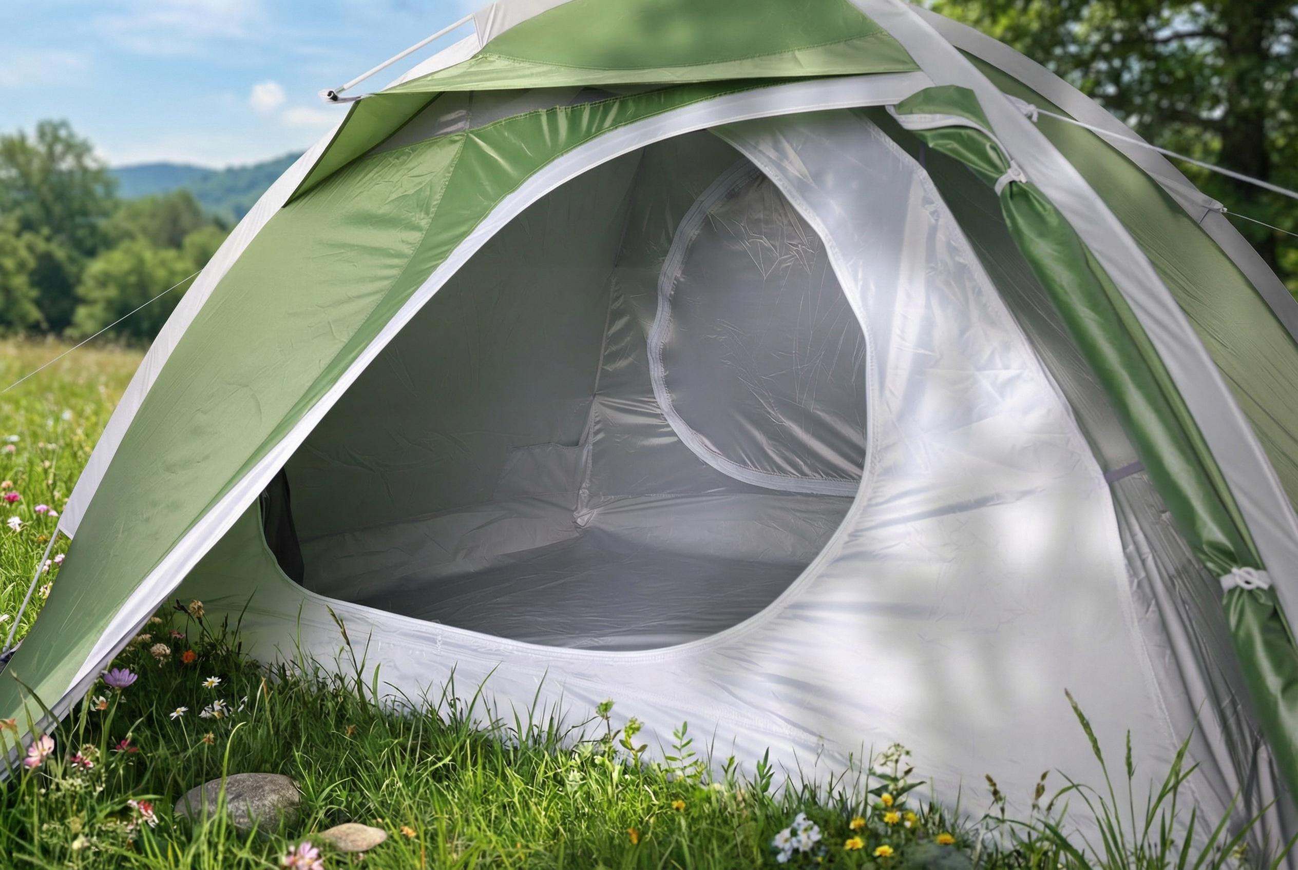 Aspen 2 Person Backpacking Tent – Lightweight Double-Wall Camping Tent