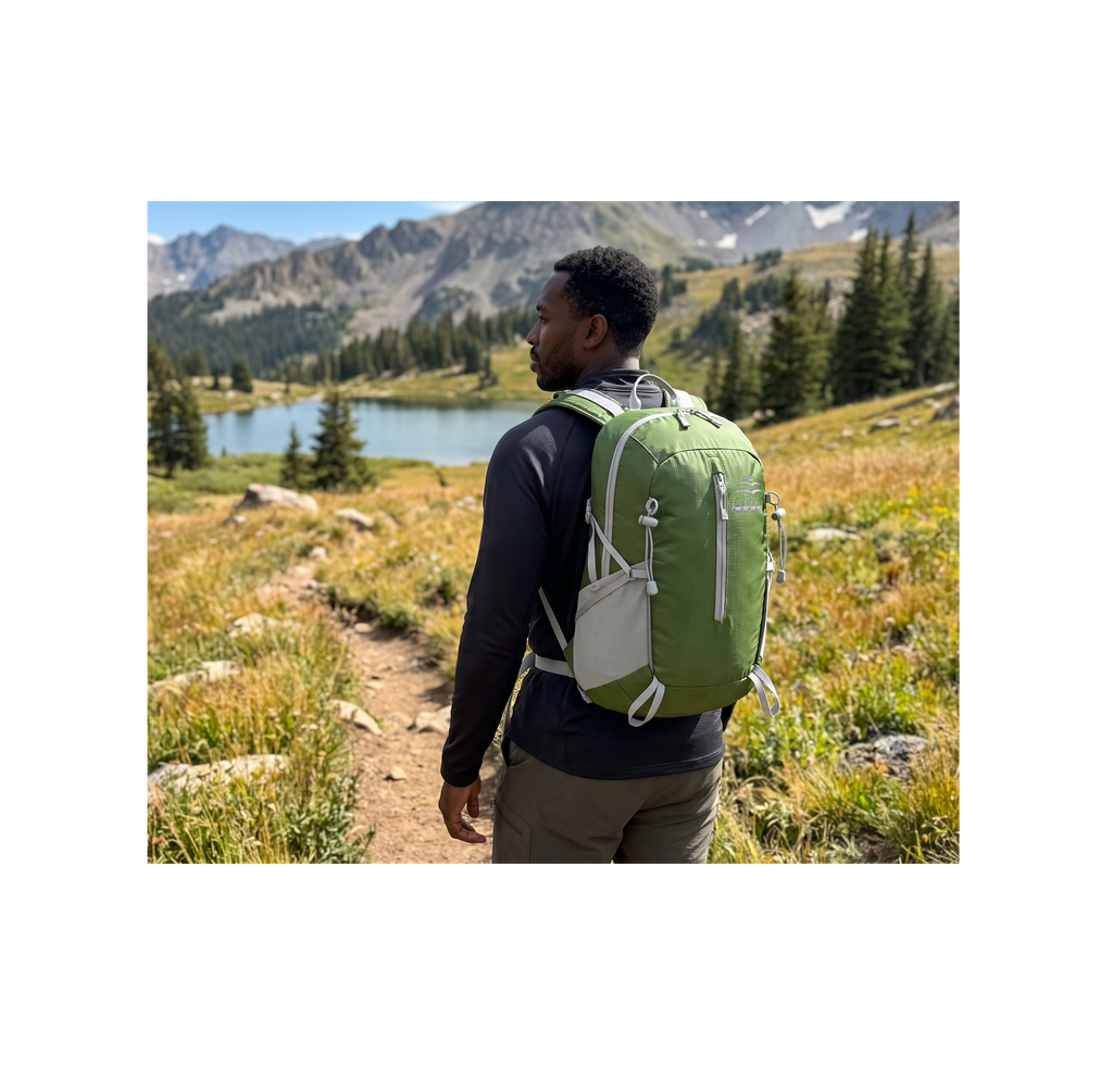TrailBound 15L Lightweight Hiking Backpack – Compact Daypack