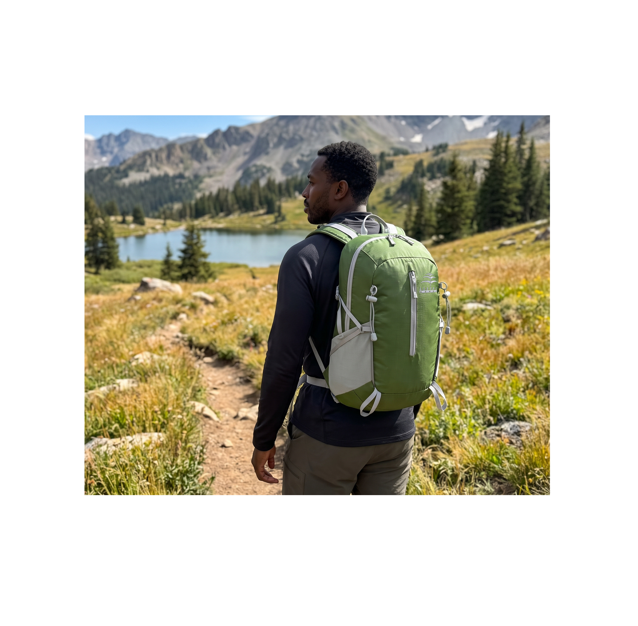 TrailBound 15L Lightweight Hiking Backpack – Compact Daypack