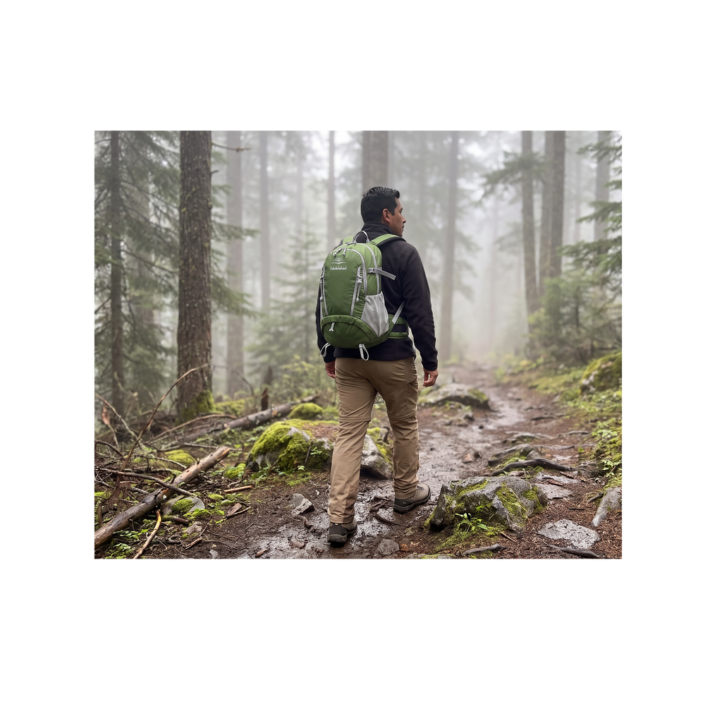 RouteRunner 25L Hiking Backpack – Lightweight Hydration-Compatible Daypack