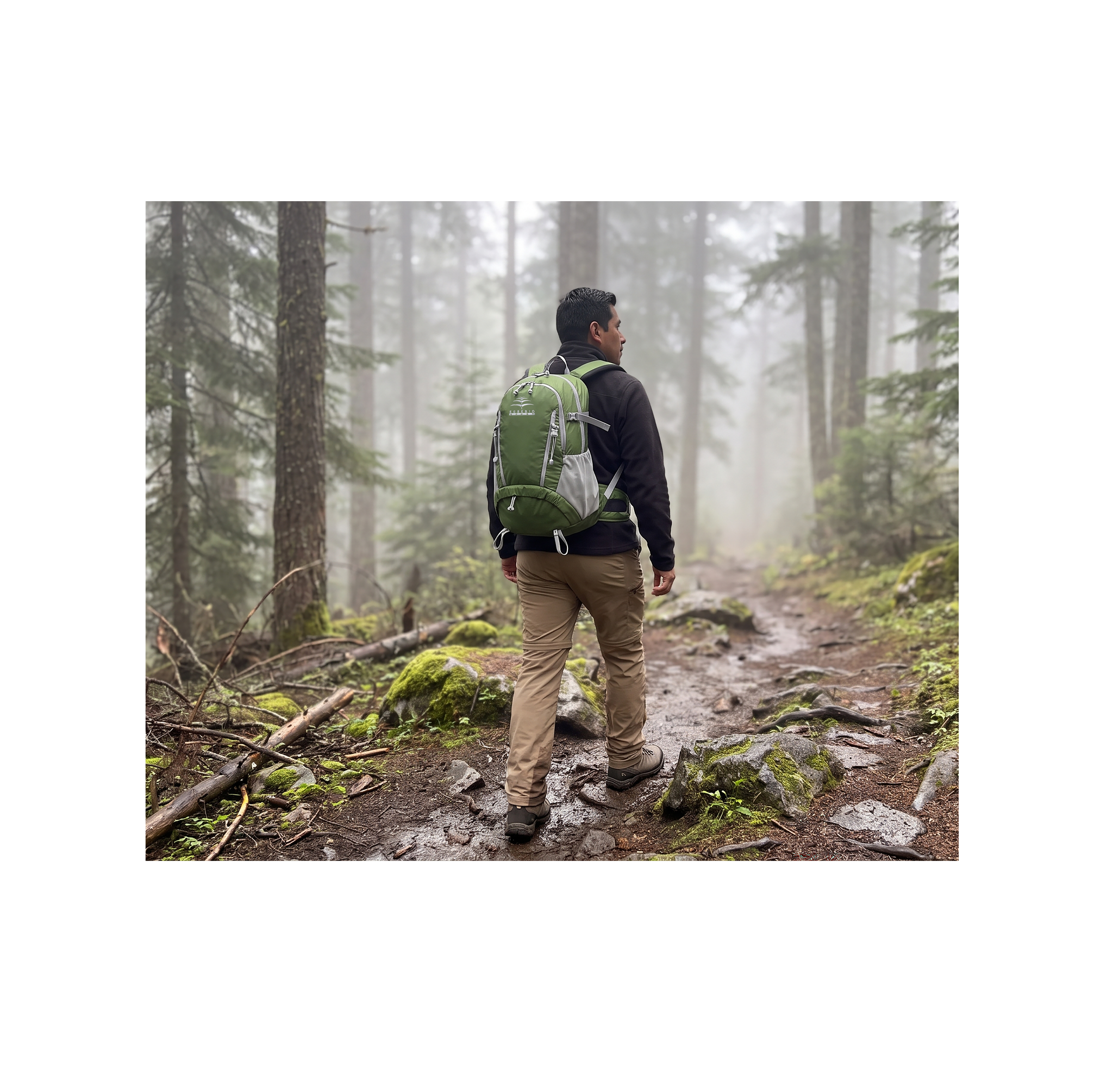 RouteRunner 25L Hiking Backpack – Lightweight Hydration-Compatible Daypack