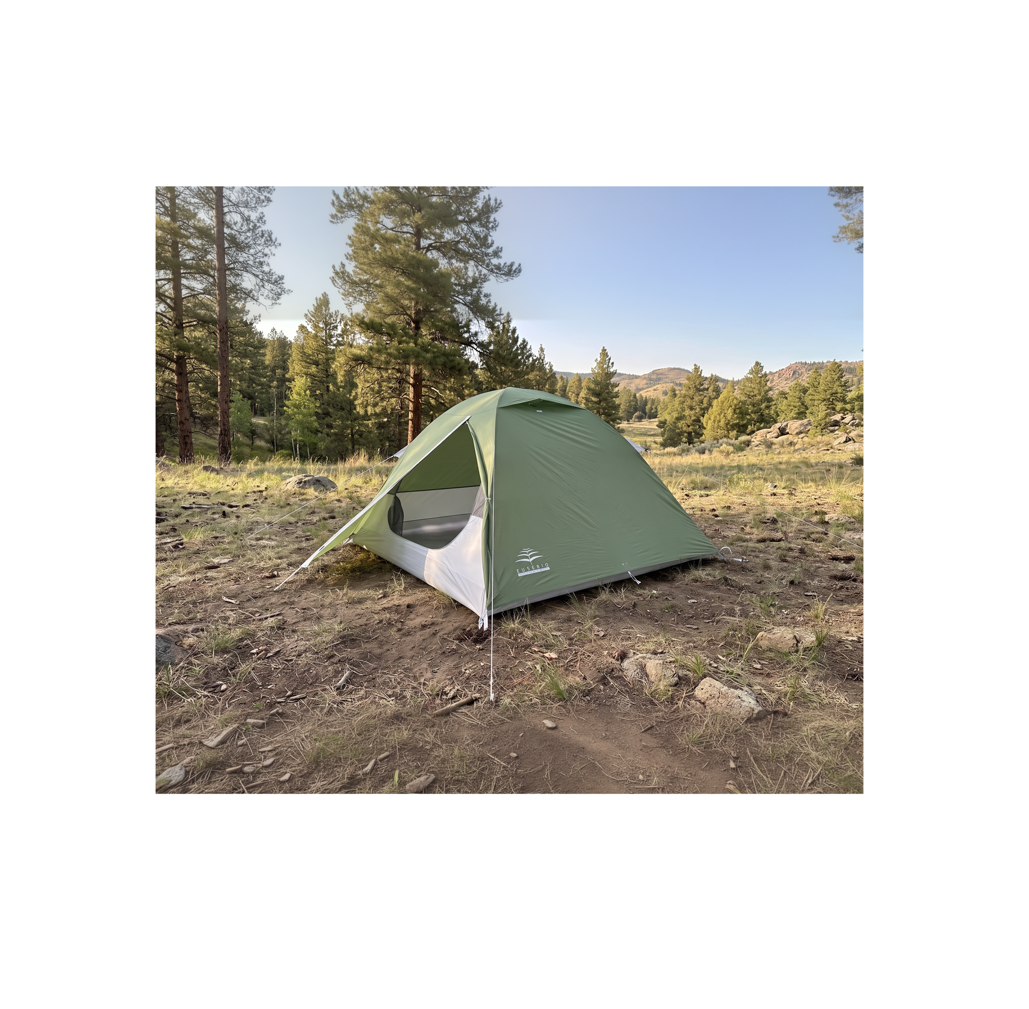Formigal 3 Person Backpacking Tent – Lightweight Double-Wall Camping Tent