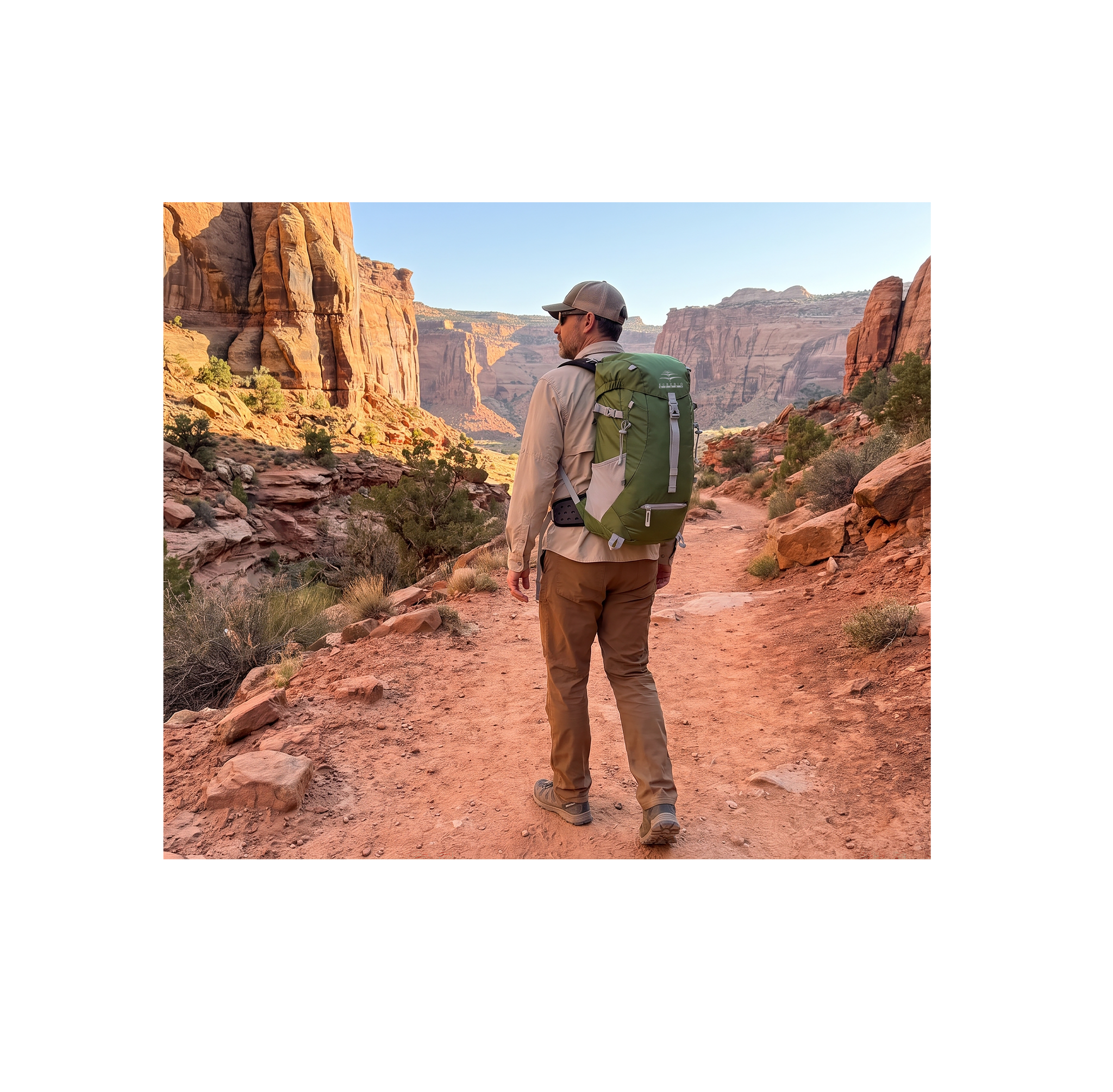 Hillstrider 28L Lightweight Hiking Backpack
