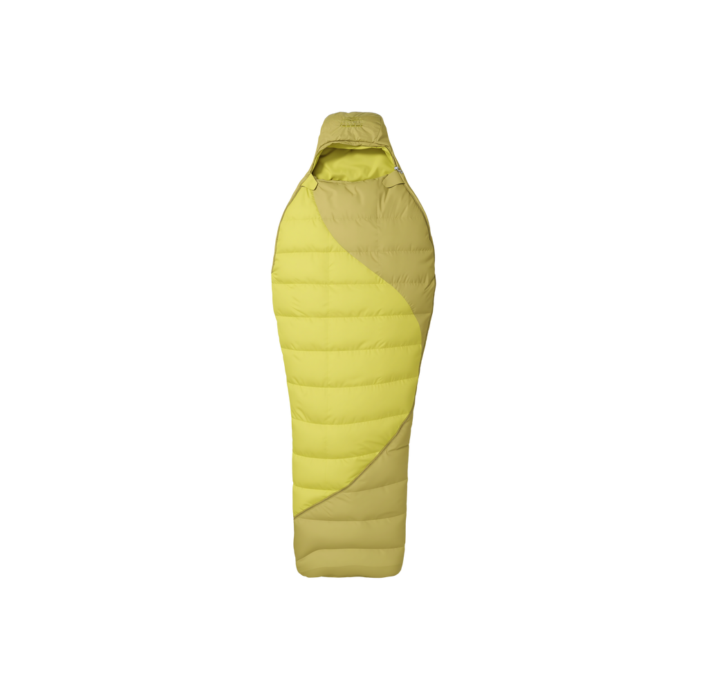 Polar 15°F 2.76 lb Hybrid Down & EulinFiber Mummy Sleeping Bag for Lightweight Backpacking & Hiking