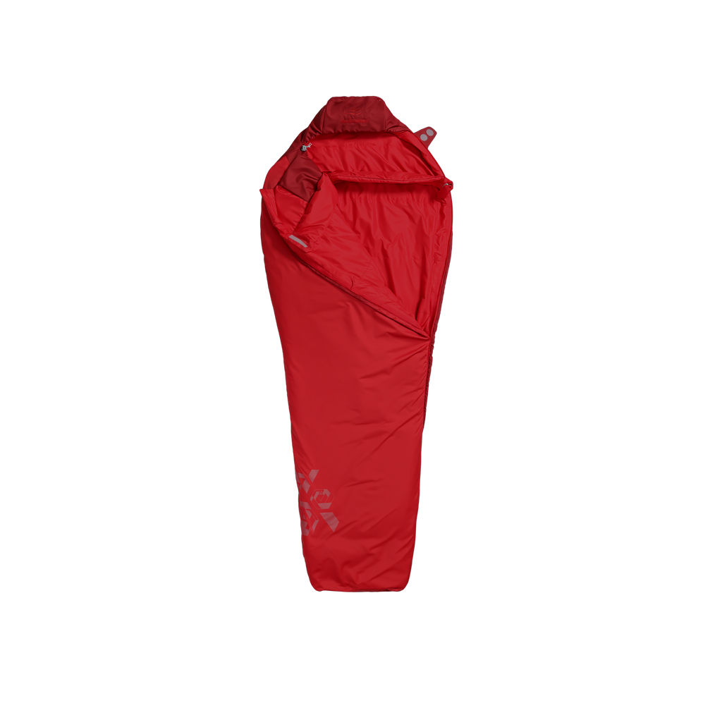 Tahoe 50°F 1.39 lb EulinFiber Mummy Sleeping Bag for Ultralight Backpacking, Hiking & Summer Camping