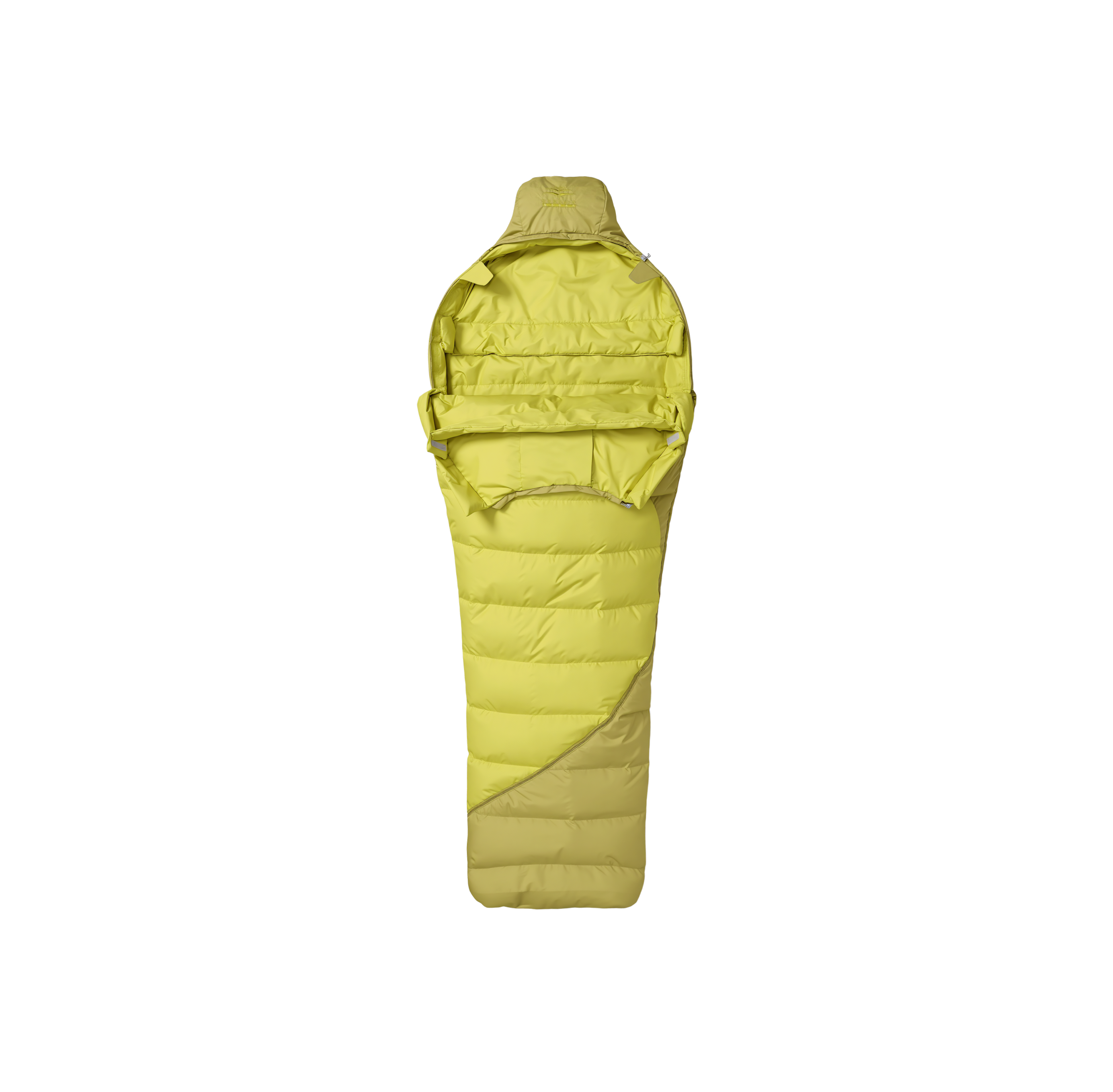Polar 15°F 2.76 lb Hybrid Down & EulinFiber Mummy Sleeping Bag for Lightweight Backpacking & Hiking