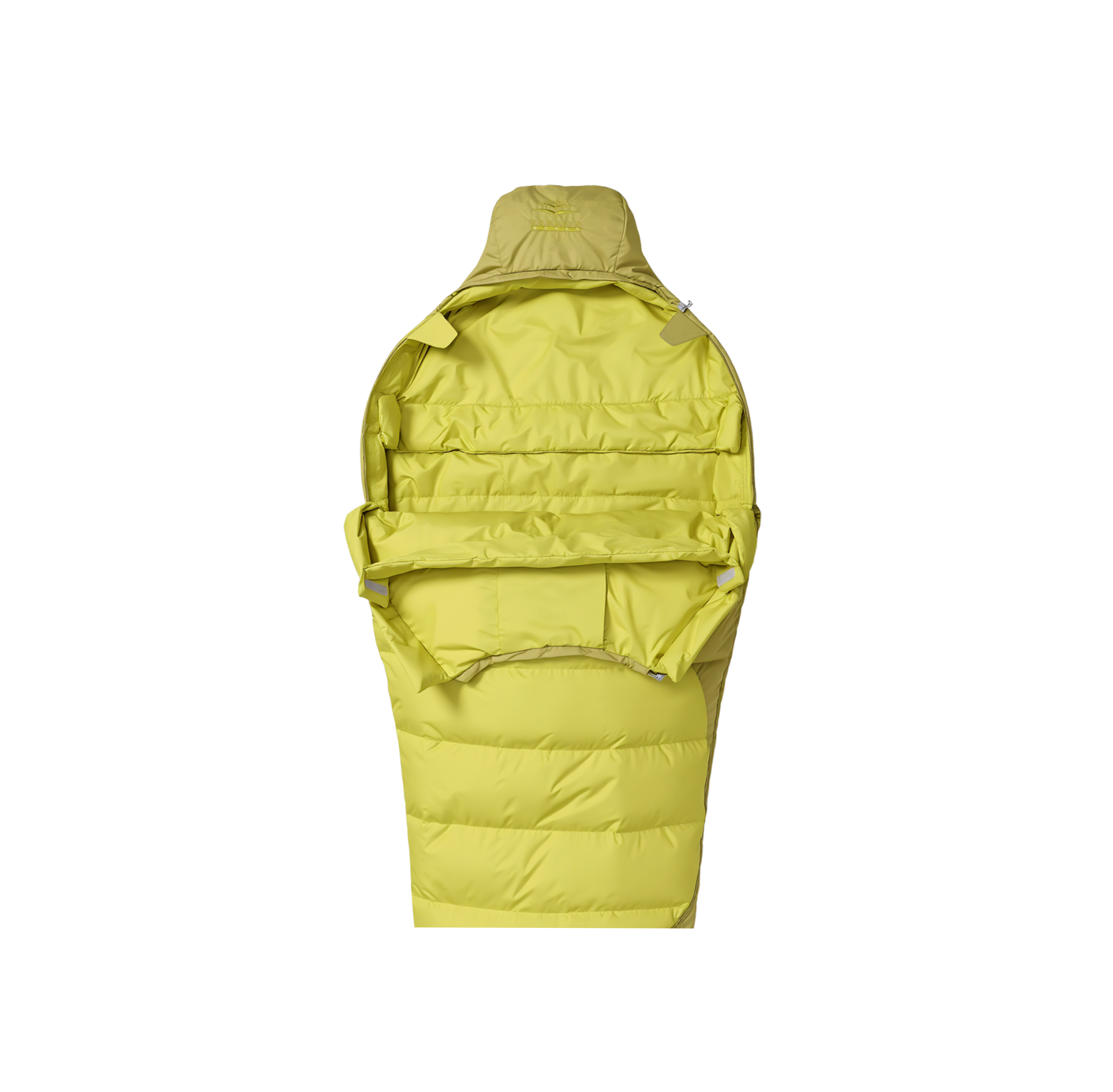 Polar 15°F 2.76 lb Hybrid Down & EulinFiber Mummy Sleeping Bag for Lightweight Backpacking & Hiking