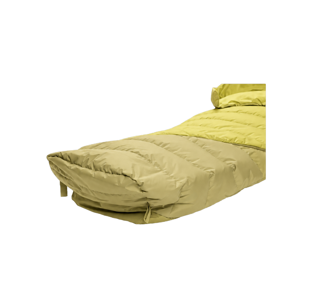 Polar 15°F 2.76 lb Hybrid Down & EulinFiber Mummy Sleeping Bag for Lightweight Backpacking & Hiking