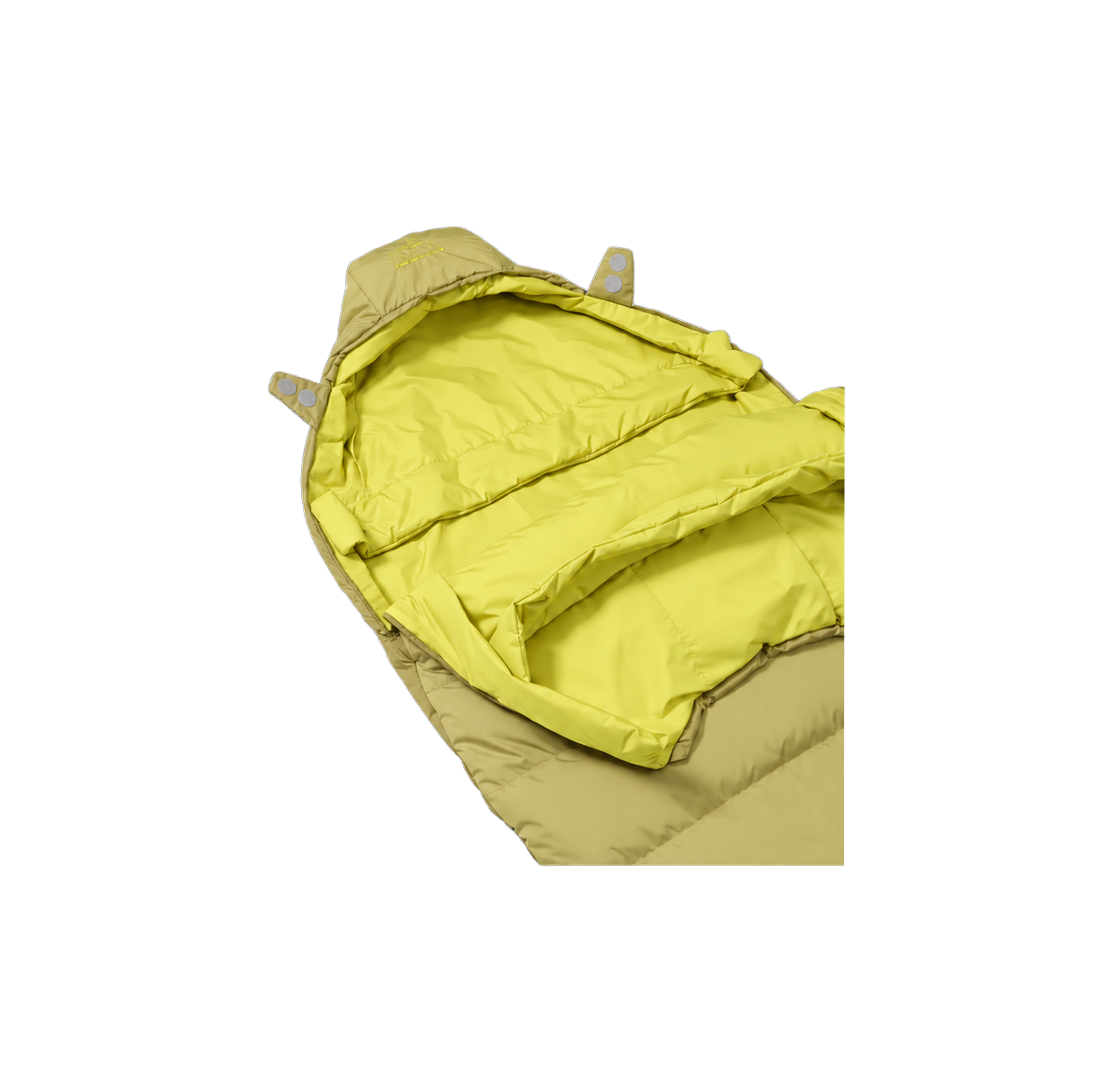 Polar 15°F 2.76 lb Hybrid Down & EulinFiber Mummy Sleeping Bag for Lightweight Backpacking & Hiking
