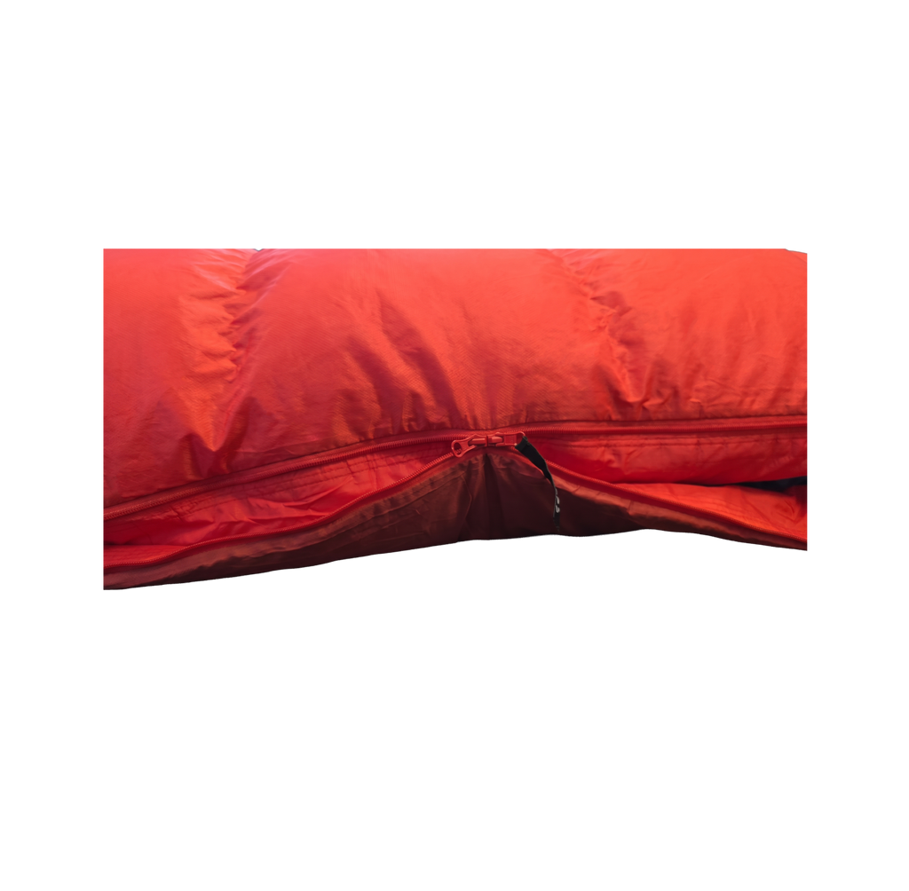 Tahoe 50°F 1.39 lb EulinFiber Mummy Sleeping Bag for Ultralight Backpacking, Hiking & Summer Camping