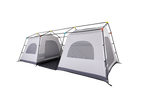 Large 8 person two room camping tent with steel poles