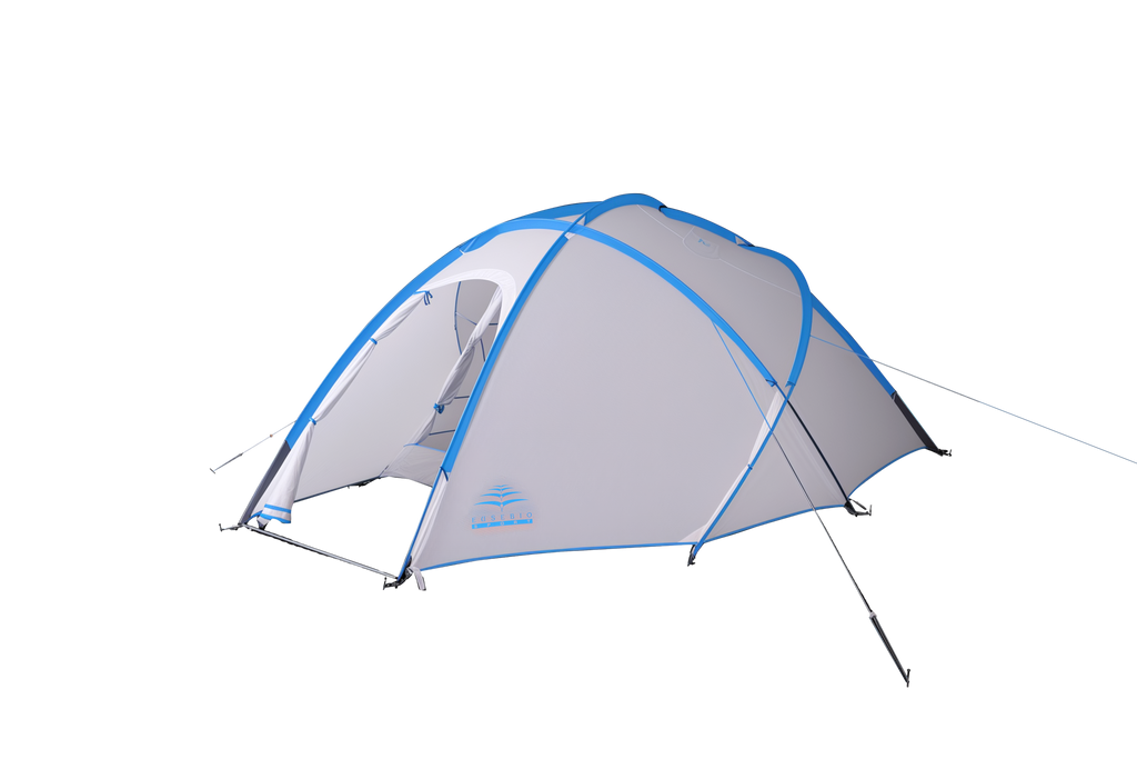 MonBlanc 4 Person Backpacking Tent – Lightweight Dome Tent with Aluminum Poles (PRE-ORDER 06/26)