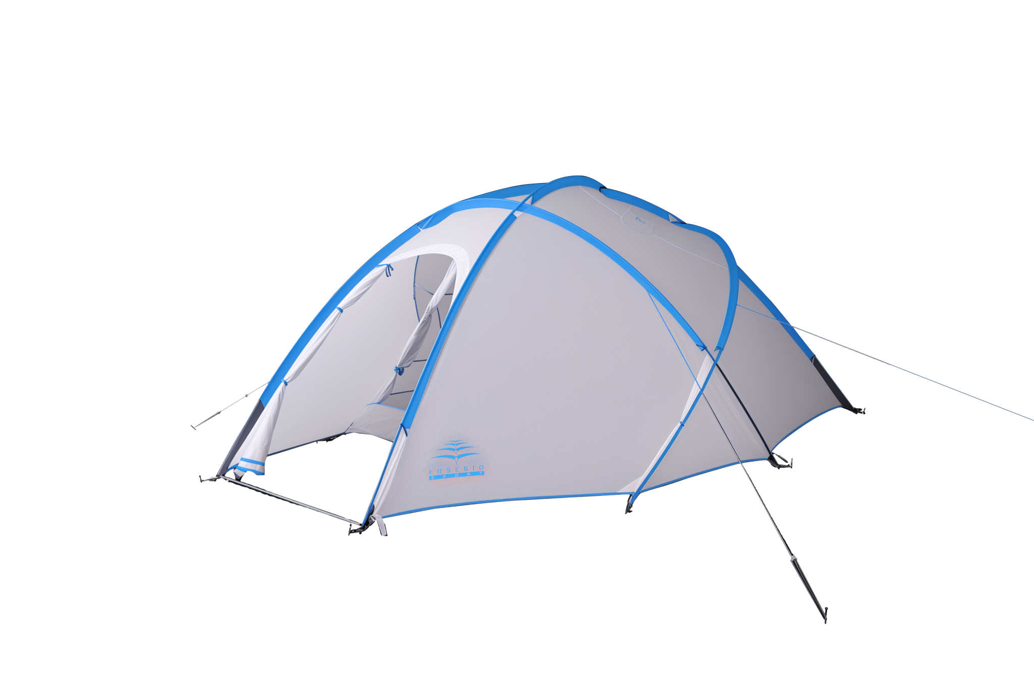 MonBlanc 4 Person Backpacking Tent – Lightweight Dome Tent with Aluminum Poles (PRE-ORDER 06/26)