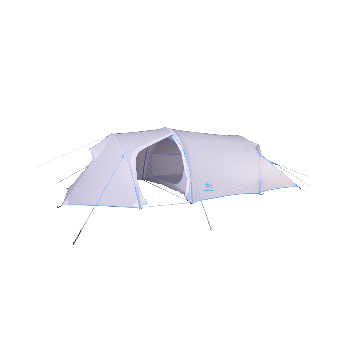 Torngat 4P 6.39 lb Ultralight 4-Season Backpacking Tent – Aluminum Poles, Double-Wall Tunnel Tent, 2000mm Waterproof
