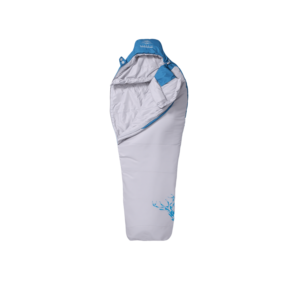 Tahoe 20°F 2.89 lb EulinFiber Mummy Sleeping Bag for Backpacking, Hiking & Camping