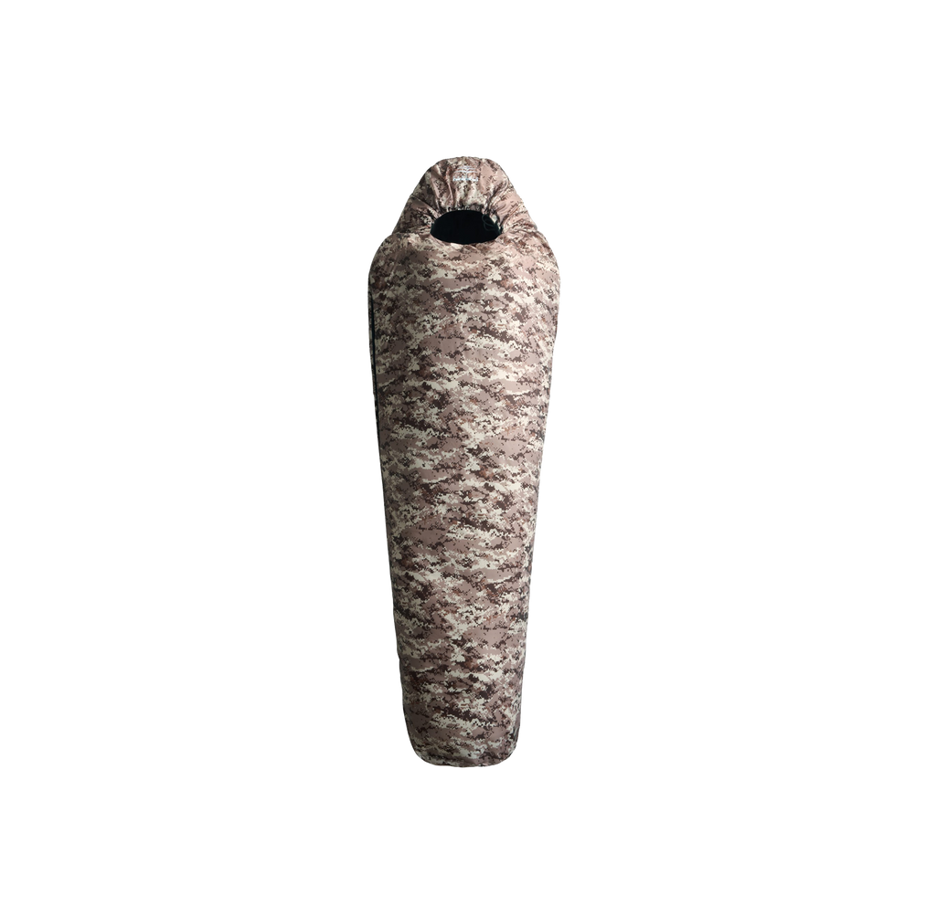 Tundra 10°F Desert Camo 3.84 lb Mummy Sleeping Bag for Hunting, Camping & Cold Weather Outdoor Adventures