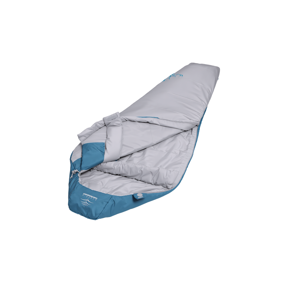Tahoe 20°F 2.89 lb EulinFiber Mummy Sleeping Bag for Backpacking, Hiking & Camping