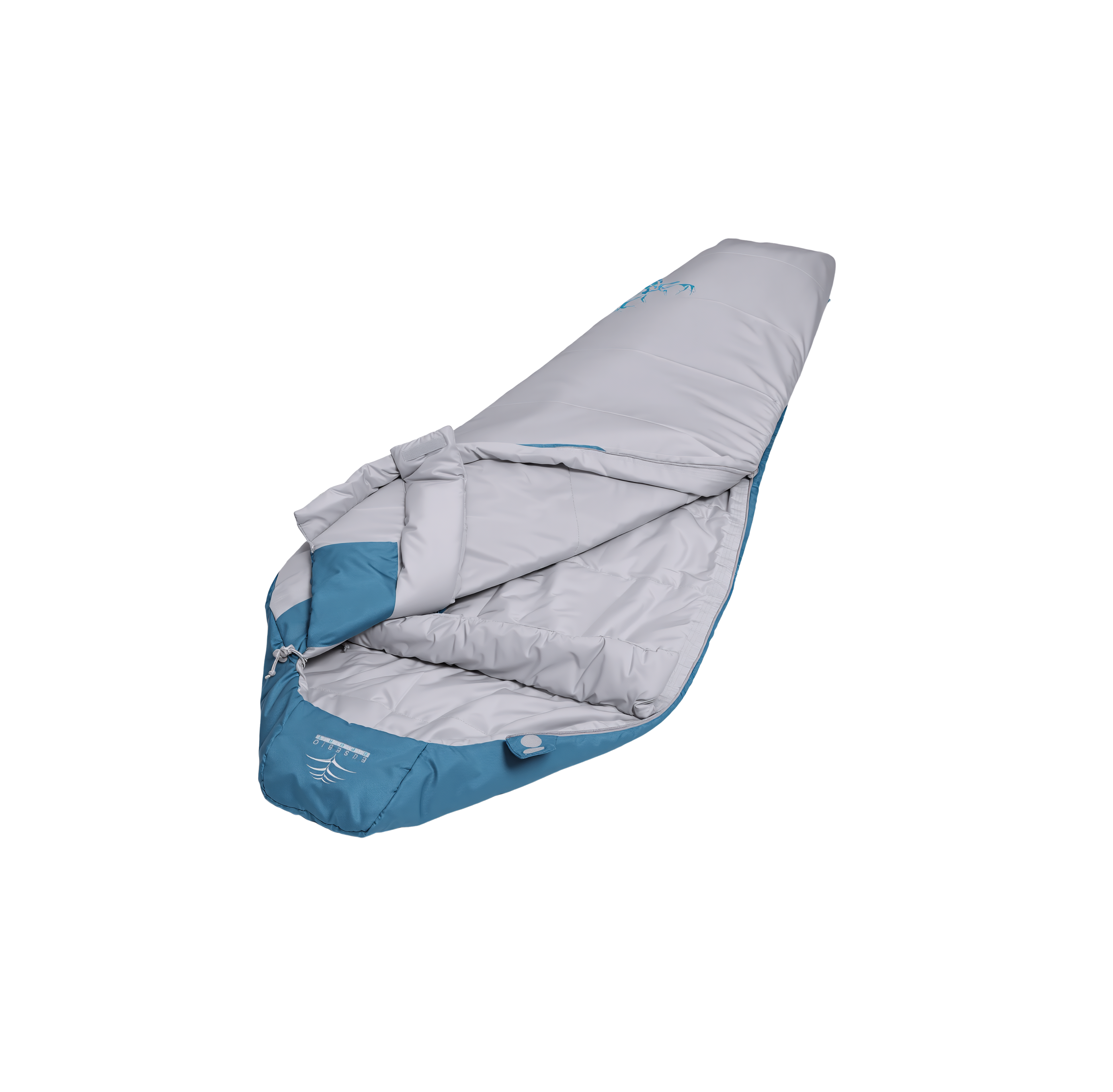 Tahoe 20°F 2.89 lb EulinFiber Mummy Sleeping Bag for Backpacking, Hiking & Camping