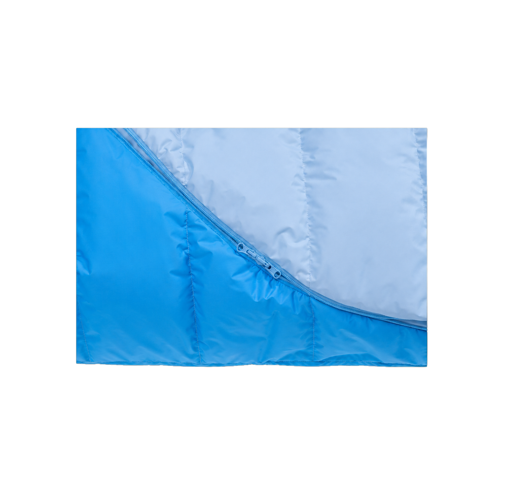 Polar 5°F 3.33 lb Hybrid Down & EulinFiber Mummy Sleeping Bag for Winter Backpacking & Alpine Camping