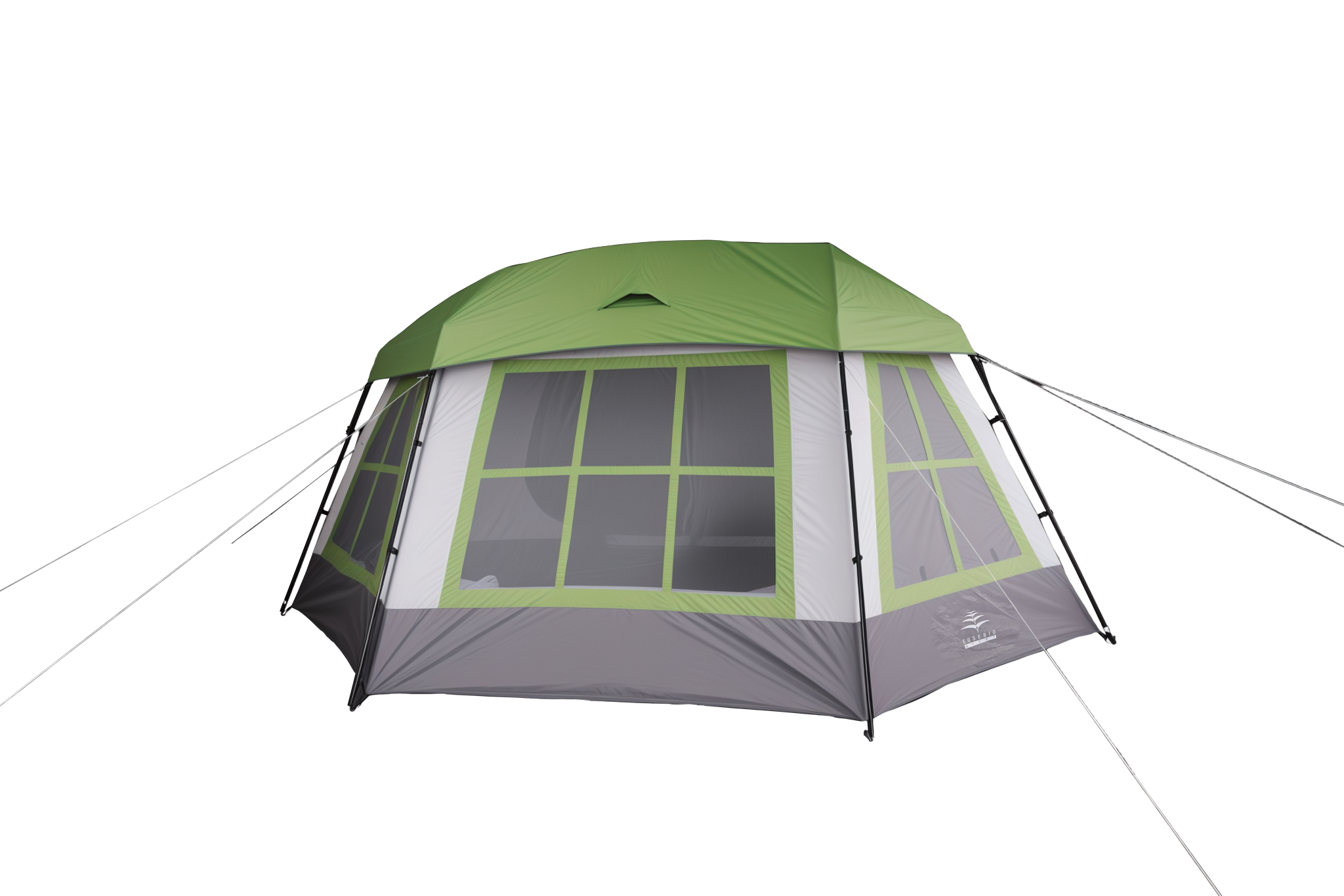 Sequoia 8 Person Cabin Camping Tent – Two Room Family Tent with SolarShield Roof (PRE-ORDER 06/26)