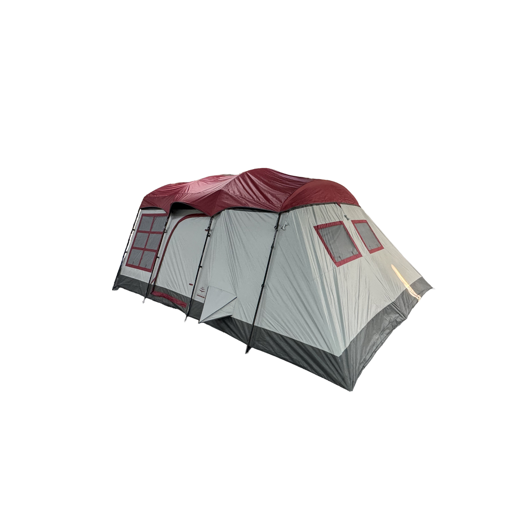 Zion 14 Person Cabin Camping Tent – Family Tent with SolarShield Roof