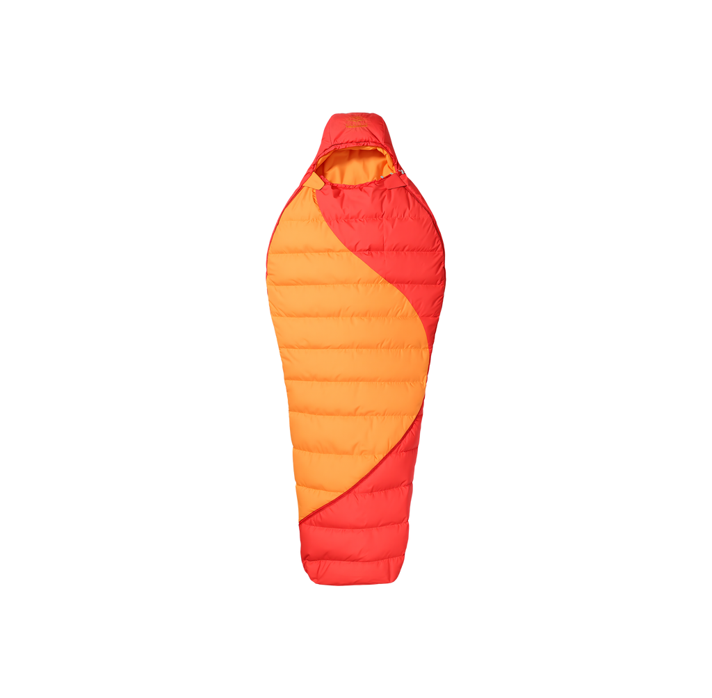 Polar 10°F 2.87lb Hybrid Down + EulinFiber Mummy Sleeping Bag for Backpacking, Trekking & Cold Weather Camping