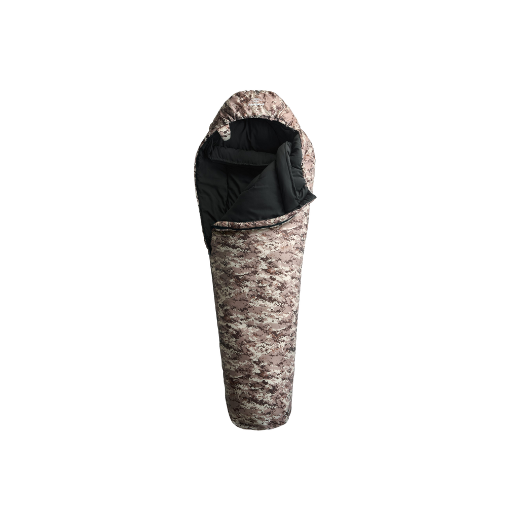 Tundra 10°F Desert Camo 3.84 lb Mummy Sleeping Bag for Hunting, Camping & Cold Weather Outdoor Adventures