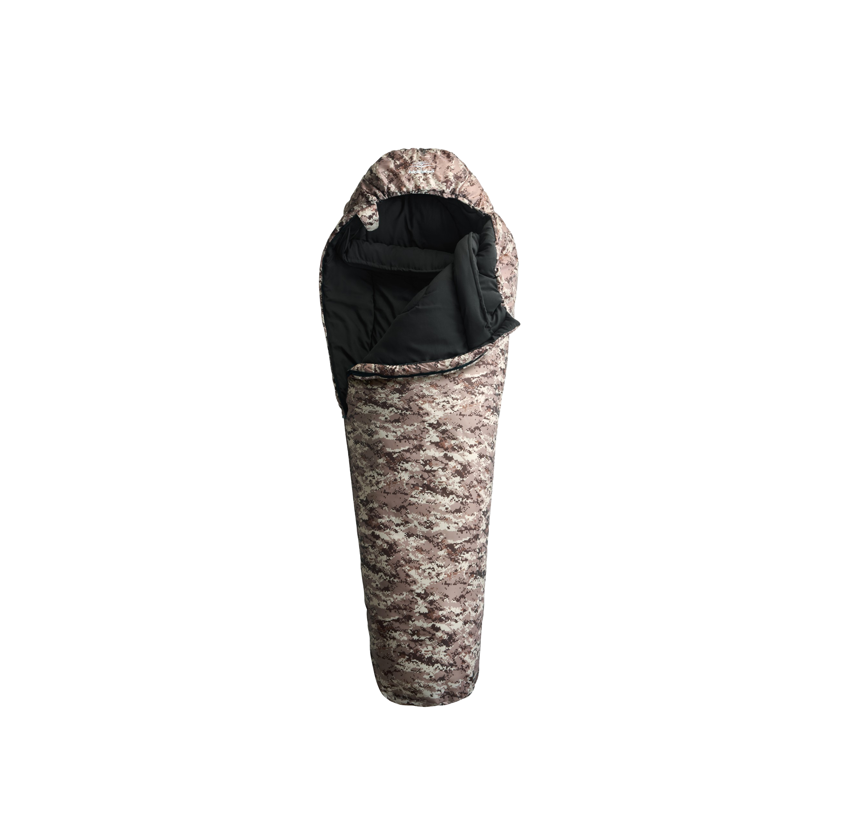 Tundra 10°F Desert Camo 3.84 lb Mummy Sleeping Bag for Hunting, Camping & Cold Weather Outdoor Adventures
