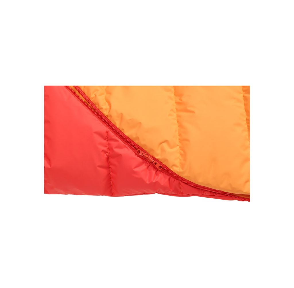 Polar 10°F 2.87lb Hybrid Down + EulinFiber Mummy Sleeping Bag for Backpacking, Trekking & Cold Weather Camping