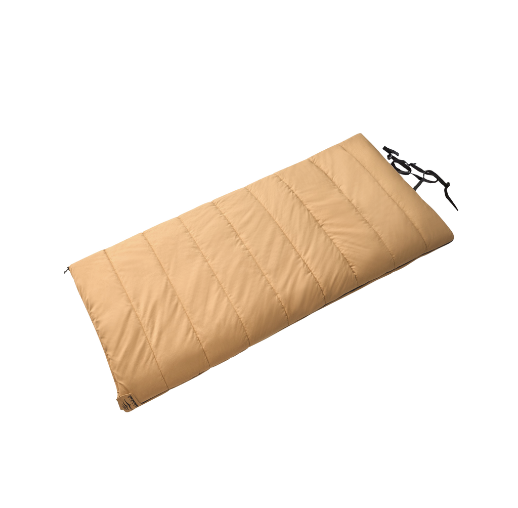 Jasper 0°F 9.52 lb Canvas Rectangular Sleeping Bag with Cotton Flannel Lining for Cold Weather Camping, Hunting