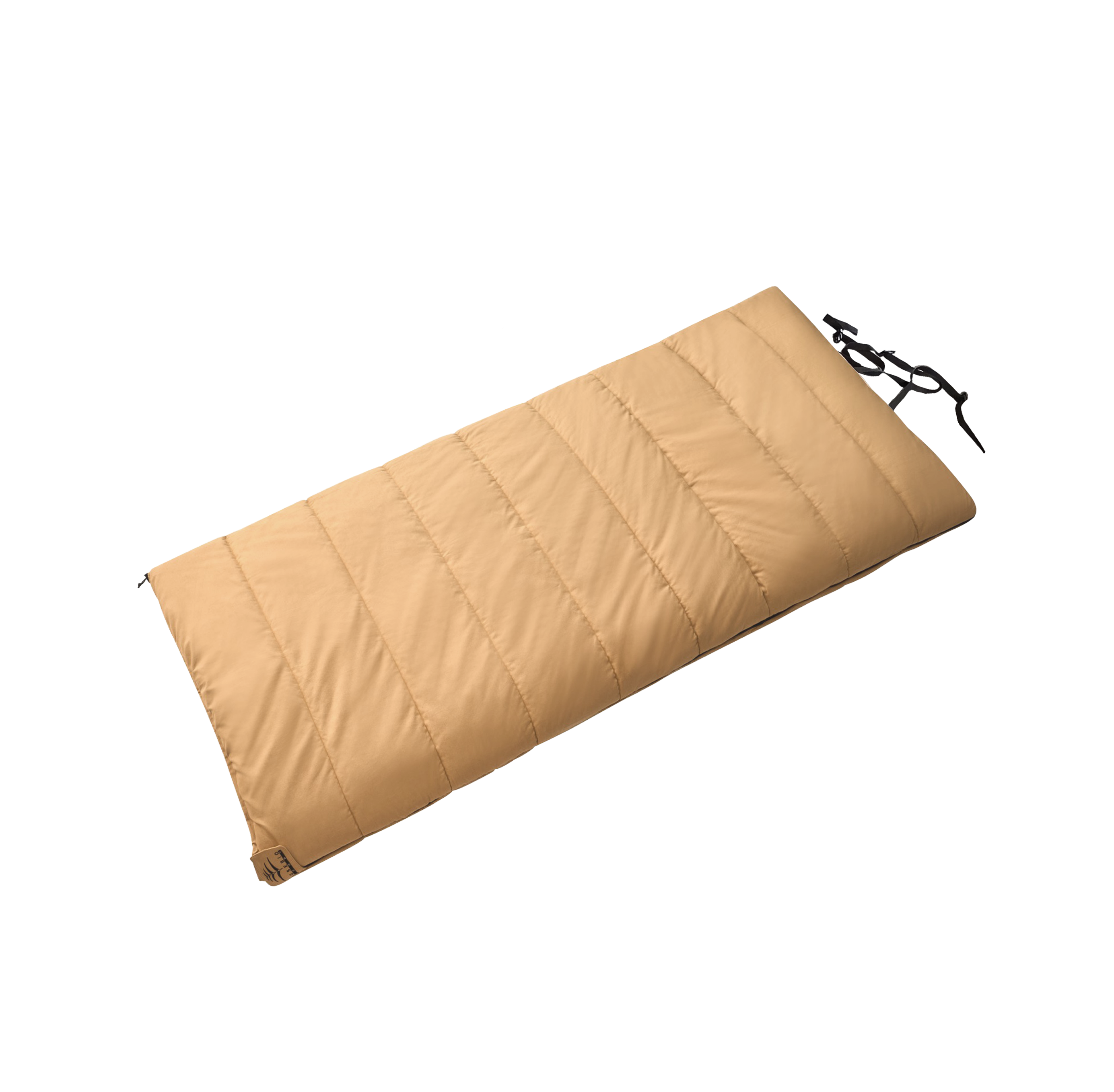 Jasper 0°F 9.52 lb Canvas Rectangular Sleeping Bag with Cotton Flannel Lining for Cold Weather Camping, Hunting