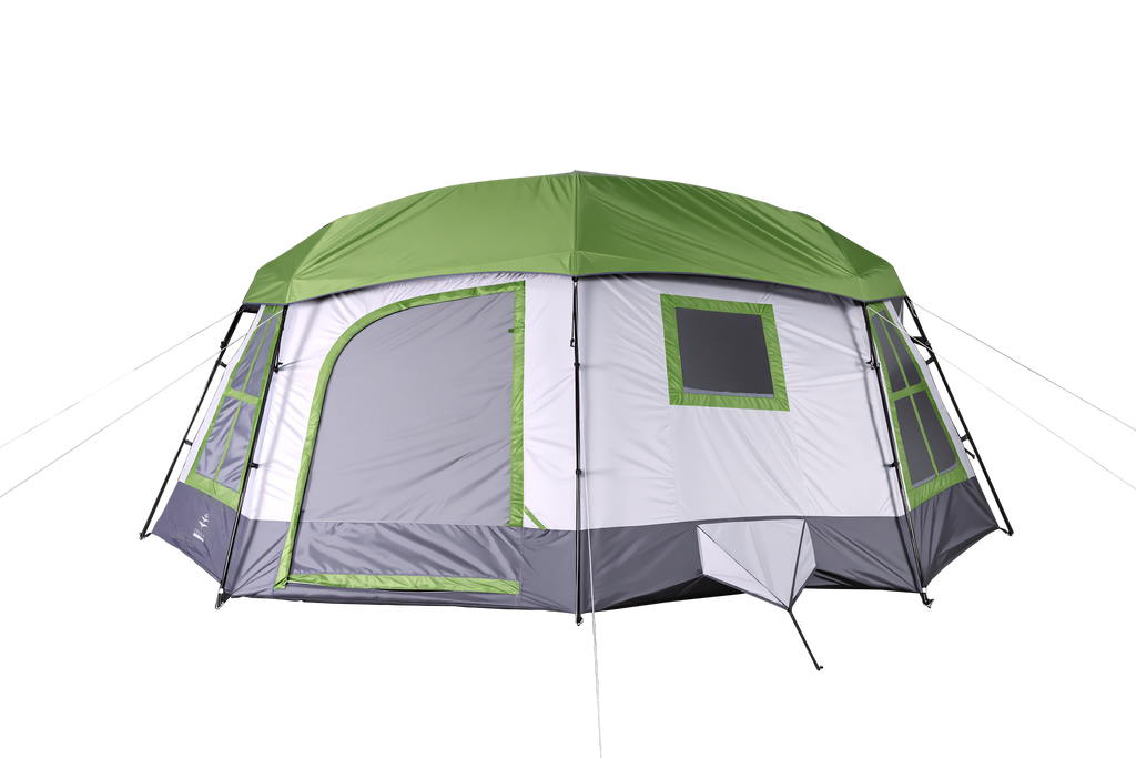 Sequoia 8 Person Cabin Camping Tent – Two Room Family Tent with SolarShield Roof (PRE-ORDER 06/26)