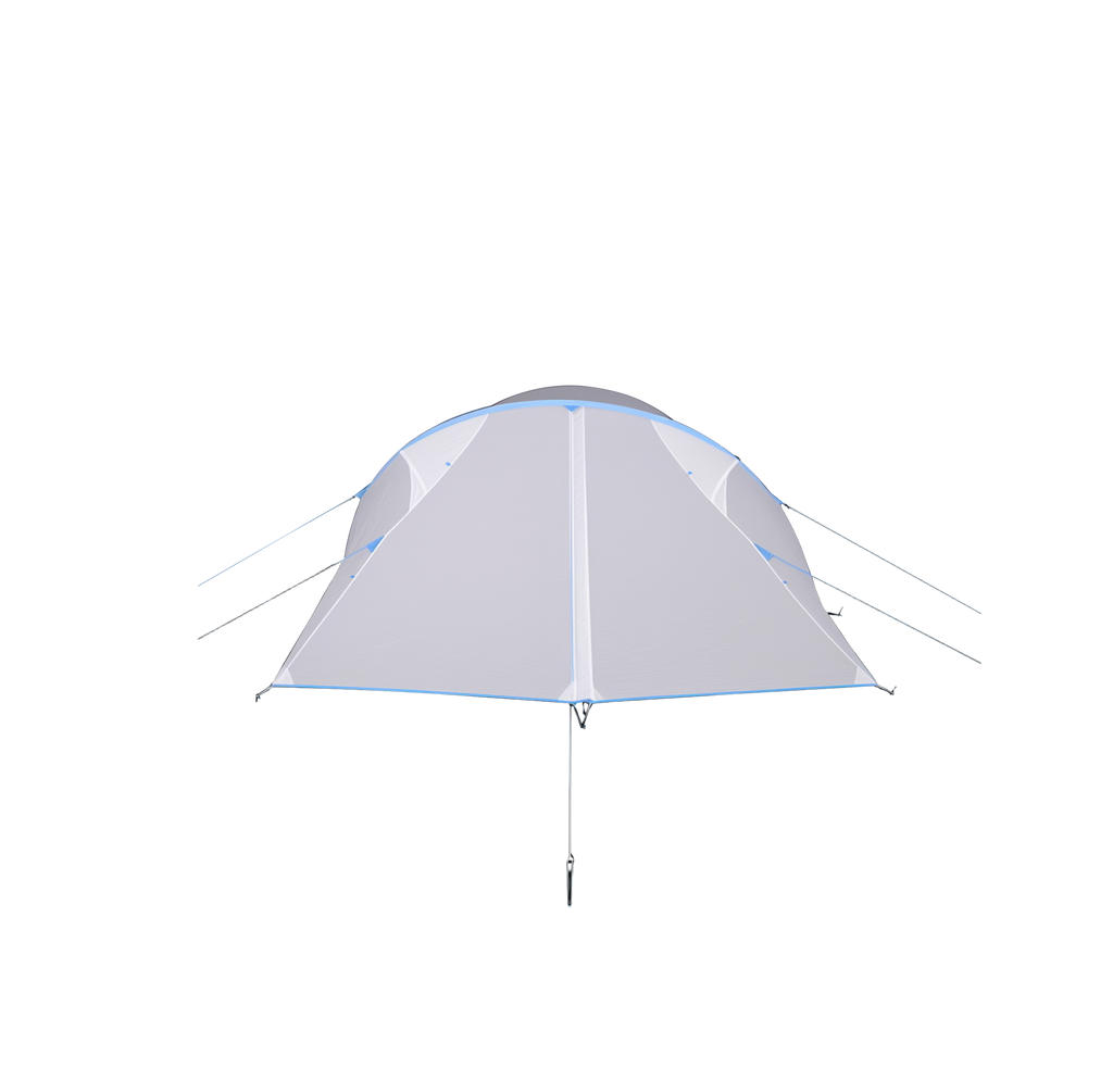 Torngat 4P 6.39 lb Ultralight 4-Season Backpacking Tent – Aluminum Poles, Double-Wall Tunnel Tent, 2000mm Waterproof