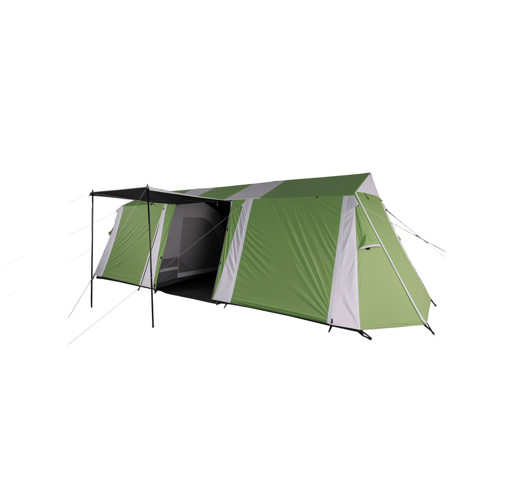 Yellowstone 8 Person Tent – Two Room Family Camping Tent with Canopy Entrance