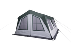 6 person cabin style camping tent with rainfly