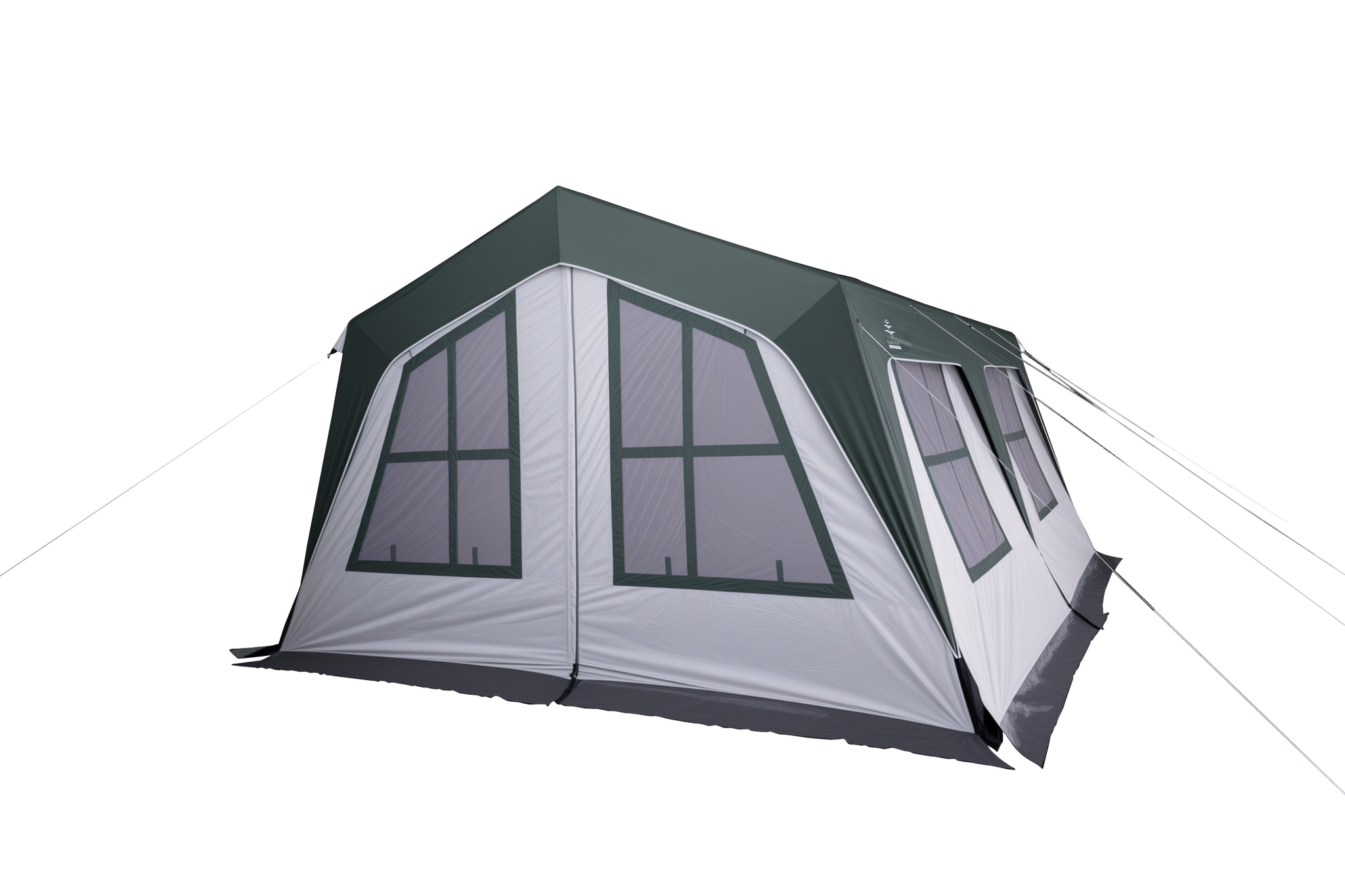 6 person cabin style camping tent with rainfly